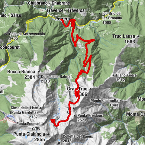 PERRERO The Lakes of Conca Cialancia