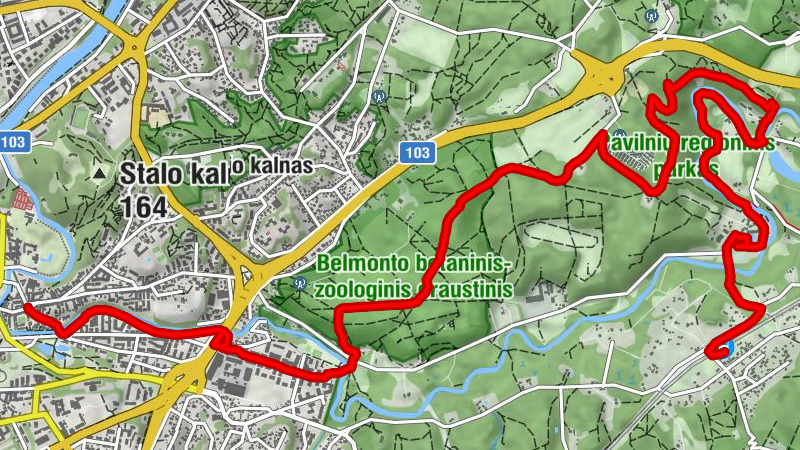 Pavilnys - Joanos Carinovos smuklė - Vila Gloria - Vilnius