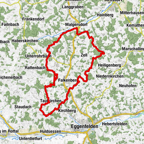 Sulzbach - Höhenberg - Daimhäuseln - Döttenau
