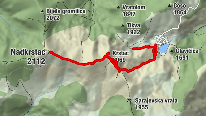 Općina Gornji Vakuf-Uskoplje - Krstac - Nadkrstac