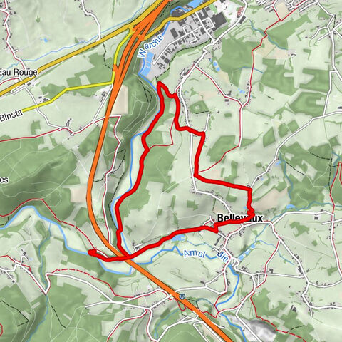 Bellevaux - Cligneval - Ferme des Bruyères - Warche