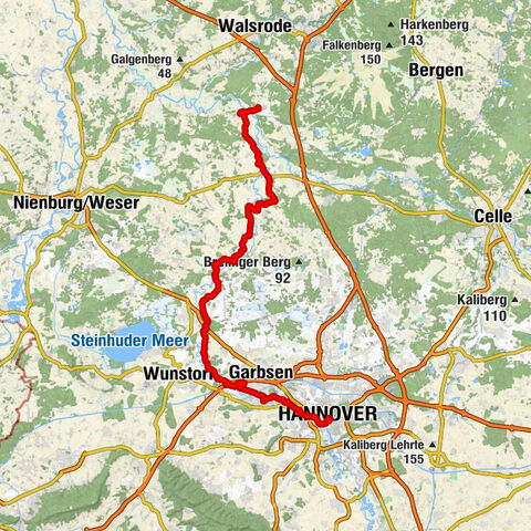 Hannover - St. Nikolai - Kirche Schloß Ricklingen - Hodenhagen