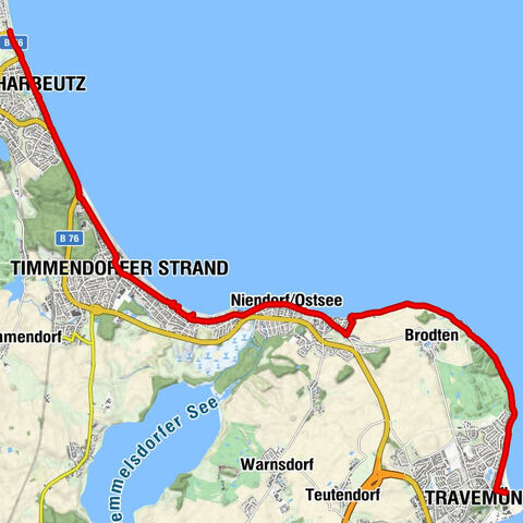Travemünde - Timmendorfer Strand - Hamptons - Scharbeutz