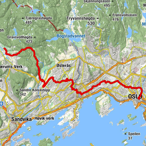 Hellerud - Skøyen kirke - St. Dominicus - Kvadraturen