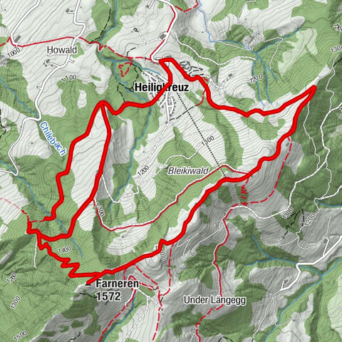 Wallfahrtskirche Heiligkreuz - Heiligkreuz - Farneren - Berghaus First
