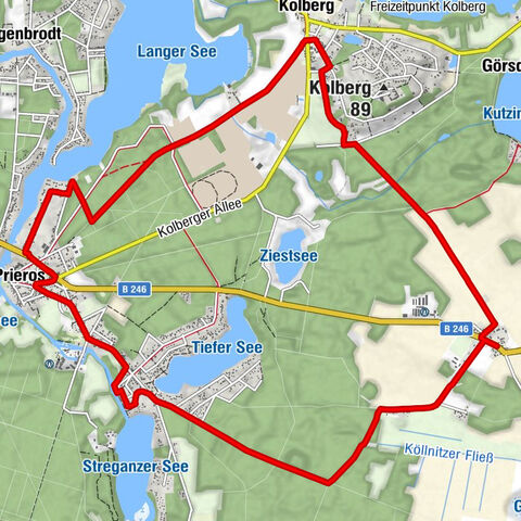 Klein-Eichholz - Kolberg - Kolberger Ablage - Prieros