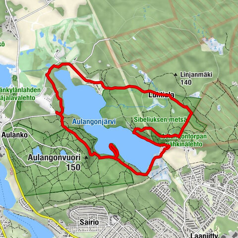 Hämeenlinna - Aulangon Heikkilä - Aulangonvuori