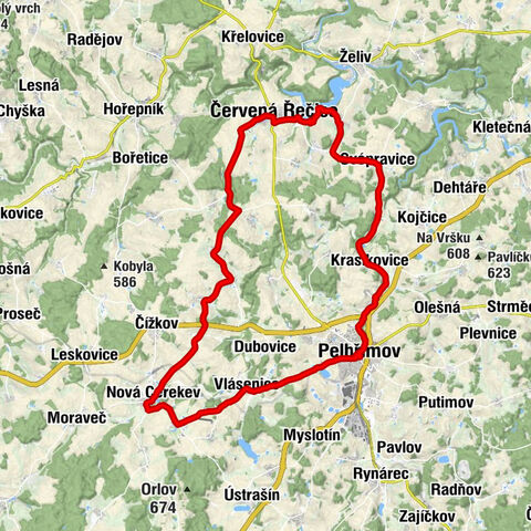 Pelhřimov - svatý Bartoloměj - svatý Kříž - Kaple Krasíkovice