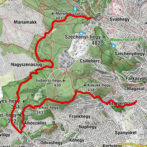 Normafa - Farkas-hegy - Budapest
