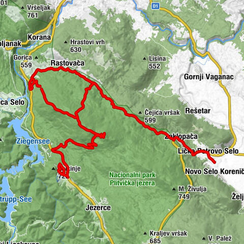 Mukinje - Medvjeđak oštri - Medvjeđak tupi - Ličko Petrovo Selo