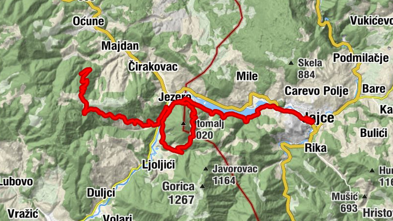 Livačka Kuća Debela Kosa - Perućica - Jajce - Bare