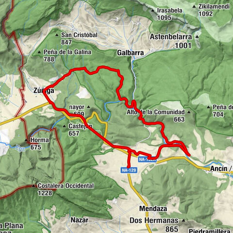 Acedo - El Azcarro - Zúñiga