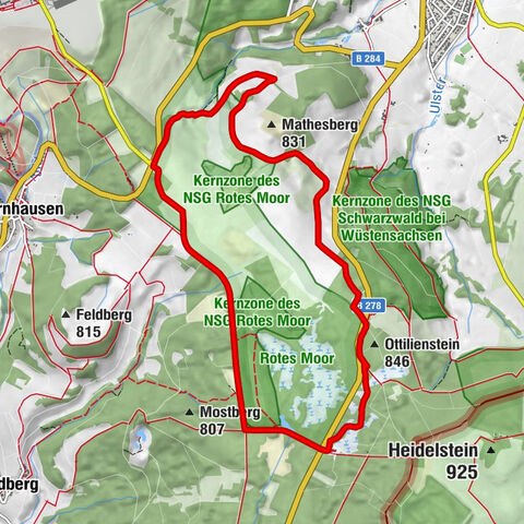 Blick über den Moorsee