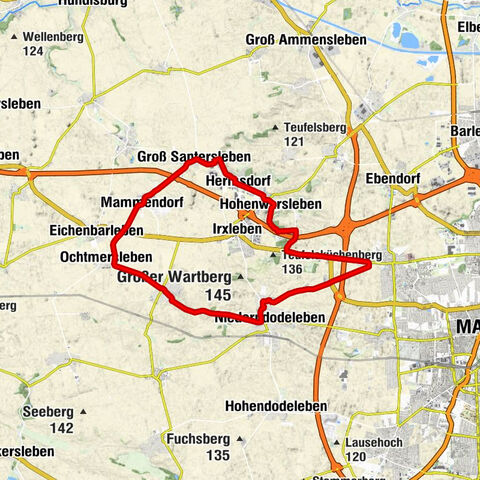 Schnarsleben - Niederndodeleben - Sankt Christophorus - Hohenwarsleben