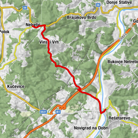 Karlovačka županija - Restoran Amarilis - Maradini - Netretić