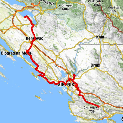 Prapatnica - Polinica - Krtolin - Novigrad