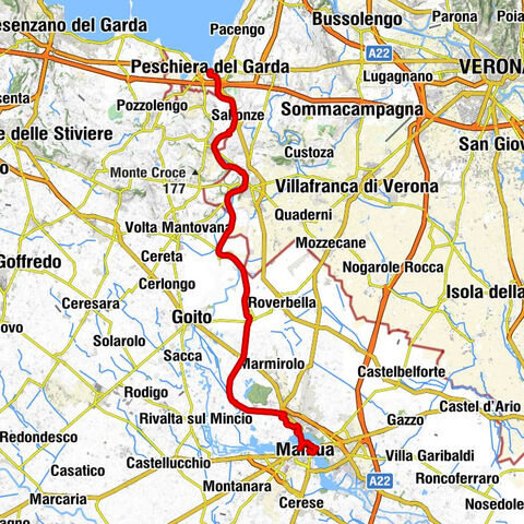 Peschiera del Garda - Speck Stube Valeggio - Chiesa di San Marco Evangelista - Mantova