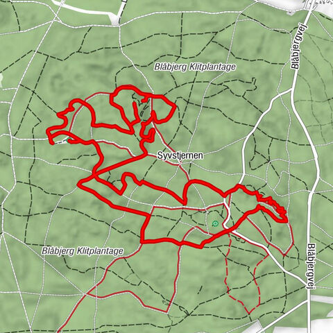 Blåbjerg - Rævebjerget - Fejlbergs Banke