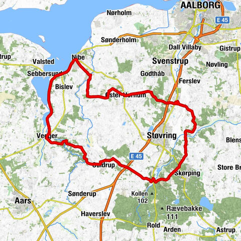Vesthimmerlands Kommune - Skørping Kirke - Nørrekol - Frendstrup