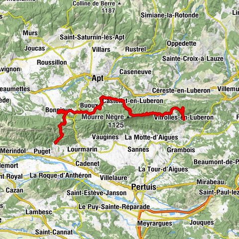 Église Saint-Étienne - Église Saint-Pierre-Sainte-Marie - Église de la Transfiguration - Bonnieux