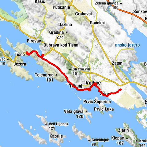 Srima - grill Popaj - Blažene djevice Marije - Tribunj