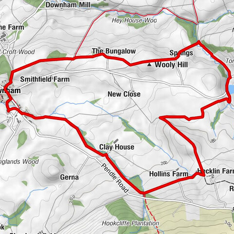 Downham - Clay House - Wooly Hill - Saint Leonards