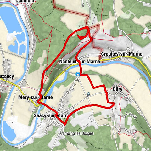 Nanteuil-sur-Marne - Église Saint-Rémy - Église Sainte-Marguerite-d'Antioche - Auberge Du Lion D'or