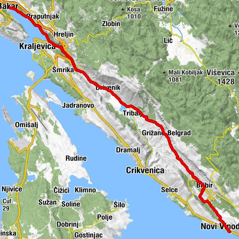Vallis - Crkva. sv. Trojice - crkva svetog Martina - Novi Vinodolski