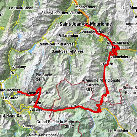L'Alpe d'Huez - Epicerie au Midi - Chapelle des Fusillés - Saint-Jean-de-Maurienne