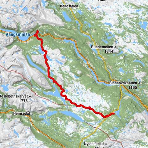 Merket - Steindehaugen - Syndinstoga - Neset