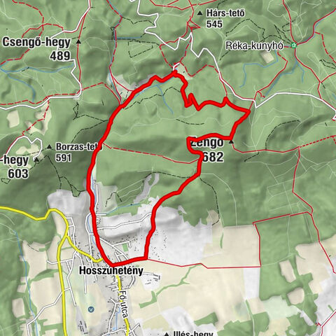 Tavasz étterem - Zengő - Kápolna - Hosszúhetény