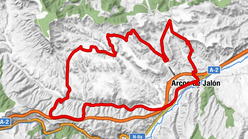 Arcos de Jalón - Llano del Picón