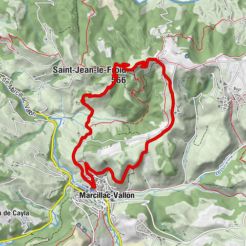 Marcillac-Vallon - Lotissement Les Plancats - Saint-Jean-le-Froid - Chapelle Saint-Jean-le-Froid