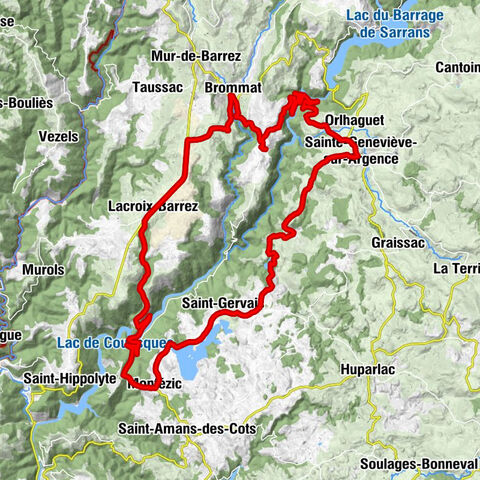 La Vayssade - Église Saint-Roch - Église Saint-Robert - Lacroix-Barrez