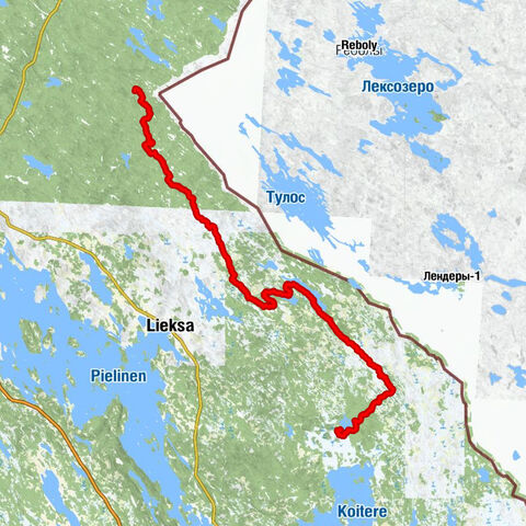 Suomun sisämajoitustila - Pitkäjärven autiotupa - Ruunaa - Otrosjoen autiotupa