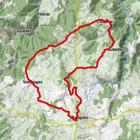 Saugues - La Pastourelle - Église Saint-Jean-Baptiste - Église Saint-Sébastien