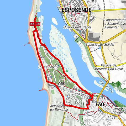 Fão - Esposende - Isla Ofir - Ofir