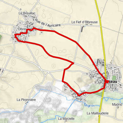 Usseau - Église Saint-Pierre - Antigny - Olbreuse