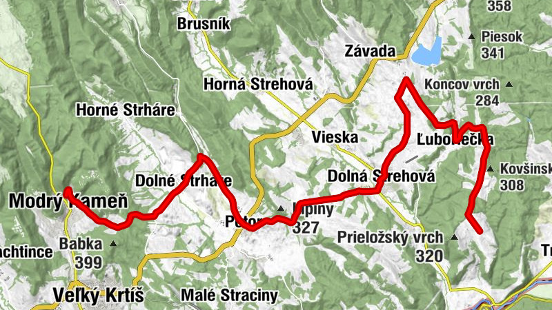 Modrý Kameň - Biela hlina - Evanjelický kostol a. v. - Ľuboriečka