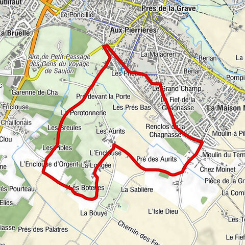 Saujon - La Grande Enclouse - La Champagne - Chez Robert