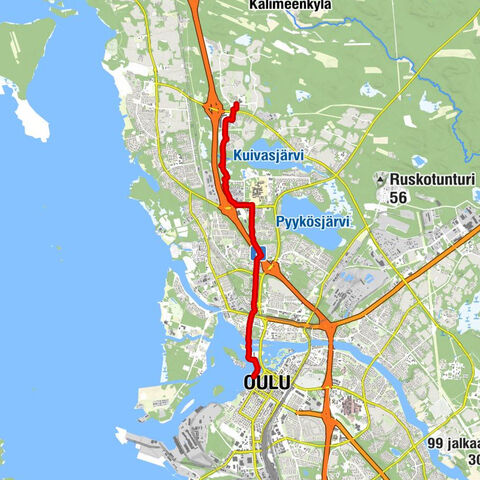 Oulu - Isko - Alppila