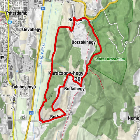 Szűz Mária neve-templom - Zalaegerszeg - Bozsok - Karácsony-hegy