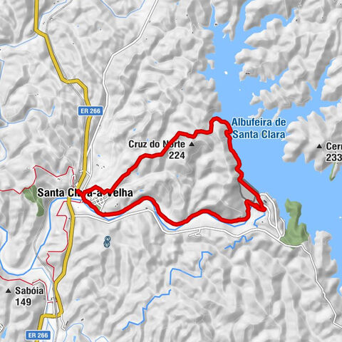 Igreja de Santa Clara de Assis - Santa Clara-a-Velha - Cruz do Norte