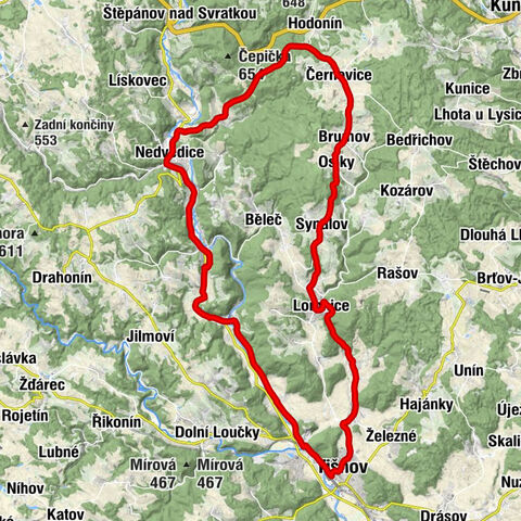 Tišnov - Navštívení Panny Marie - svatý Antonín Paduánský - svaté Kunhuty