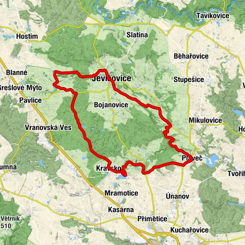 Jevišovice - Kostel svatého Vavřince - Rotunda Nanebevzetí Panny Marie - sv. Josef