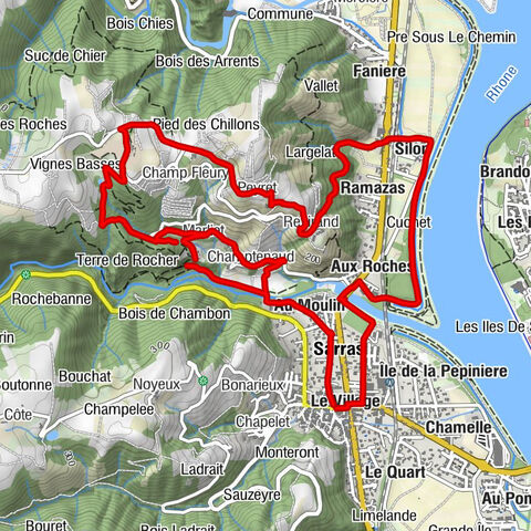 Le Village - Sarras - Champ de l'Homme - Église de la Nativité-de-la-Vierge