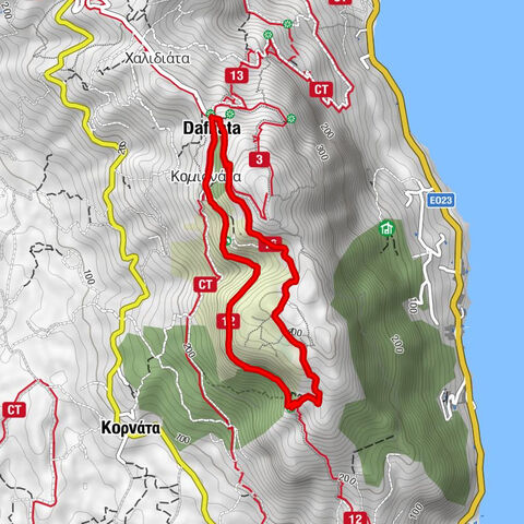 Δαφνάτα - Κομιανάτα - Ἱερὸν Ἐξωκκλήσιον Παντοκράτορος - Chapel Pantokrator, mt. Stavros