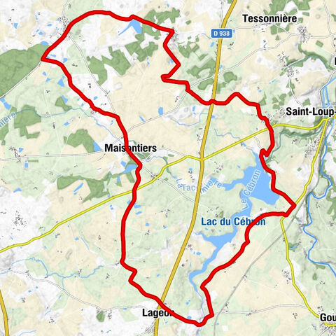 La Bioule - Le Haut Sourches - Le Coudray - Église Notre-Dame