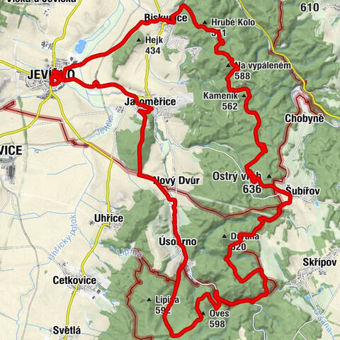 Jevíčko - Kostel svatého Cyrila a Metoděje - Oves - Na vypáleném