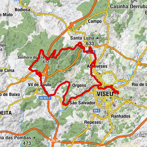 Bairro Dona Maria do Céu Mendes - Capela de São Macário - Senhora do Crasto - Viseu